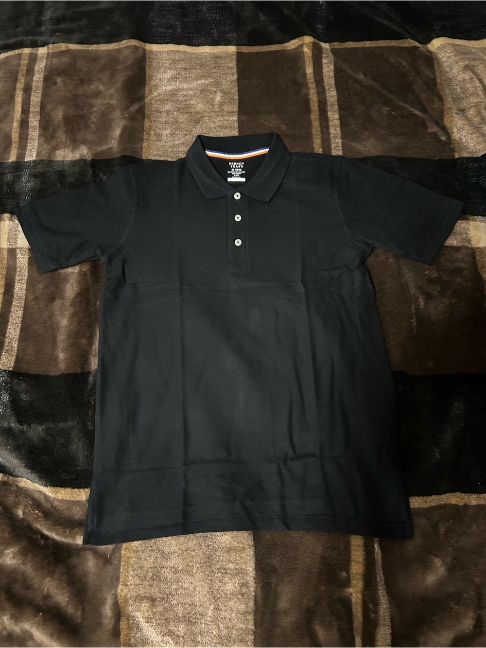 White House Black Market Black Men's Polo Shirt